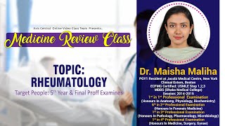 Rheumatology ll Dr Maisha Maliha [upl. by Uund]