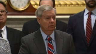 Sens Graham Blunt amp Cotton and Reps Lamborn amp Zeldin Reintroduce Taylor Force Act [upl. by Eseela]