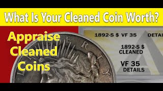 How A Coin Dealer Prices Cleaned Coins  How To Value Cleaned Coins [upl. by Strait658]