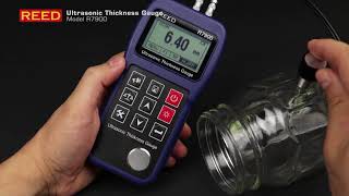 R7900 Ultrasonic Thickness Gauge [upl. by Ettevad]