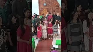 Hallelujah Chorus Part 4 lagurohani laguhits coverrohani choir cover choirmusic churchchoir [upl. by Hilel825]