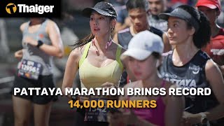 Thailand News Pattaya Marathon brings record 14000 runners [upl. by Morna294]