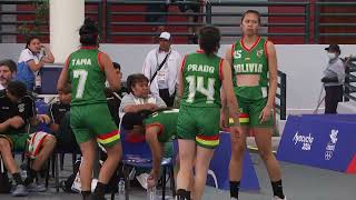 Baloncesto 3x3 DOMVs BOL Bolivarios Ayacucho 2024 FEMENINO [upl. by Dunton853]