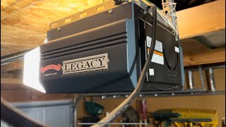 How to reset a Legacy Overhead Garage door 696CDB [upl. by Anawed]