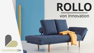 ROLLO Schlafsofa von Innovation  mysofabedde [upl. by Tterraj]