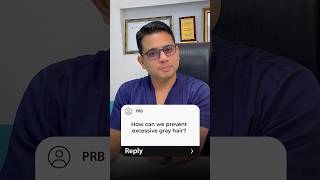 How to Prevent Premature Hair Greying  Learn from the hair transplant surgeon  Dr Jangid [upl. by Ebaj859]