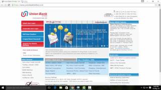 Union Bank Internet Banking Registration  Tamil Tutorials [upl. by Hosbein]