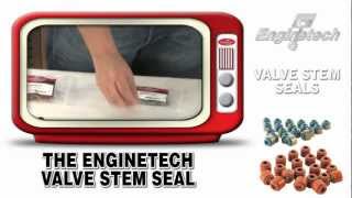 Valve Stem Seals  Enginetech [upl. by Euqinom]