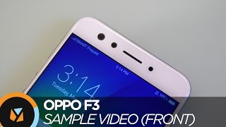 OPPO F3 Sample Video Front Cam [upl. by Naffets]