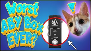 Donner ABY BoxLine Selector Guitar Pedal Review  To The Point Gear Reviews [upl. by Eirrek139]