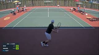 70Bradley Frye v 108Harris Walker  Singles  USC v Harvard [upl. by Ennaitsirhc]