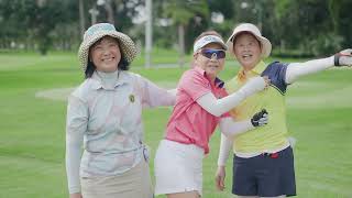 14th Asian Ladies Invitational Interport Golf Tournament day 2 [upl. by Eirek]