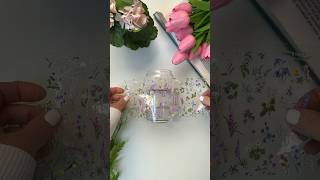 Easy crafting libbey glass wrap✨ uvdtf crafting personalizedgifts handmadegifts easycrafts [upl. by Southworth]