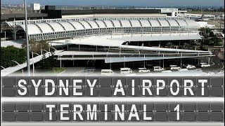 Sydney Airport  Terminal 1  Arrival amp Departure [upl. by Ardeen]