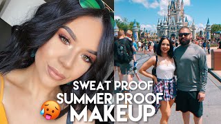 SWEAT AND SUMMER PROOF MAKEUP  KatEyedTv [upl. by Goddard966]