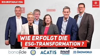 ESG ist eine Transformation wie setzen Sie das als Fondsmager um [upl. by Aborn]