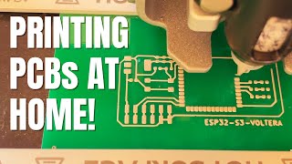 Printing PCBs At Home [upl. by Nagol]