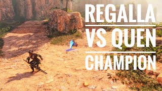 Regalla vs Quen Devotee Champion Horizon Forbidden West [upl. by Edik]