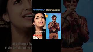 Monali thakur 🆚 Darshan raval songs shorts [upl. by Rebliw]