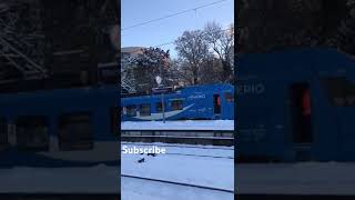 Memmingenrailwaystationsnowfall Germany 🇩🇪 [upl. by Brandtr]