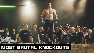 MOST BRUTAL KNOCKOUTS Part 2 ▶ BARE KNUCKLE  BEST FIGHTS HIGHLIGHTS  HD [upl. by Atirrehs]