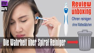 Spiral Ohrreiniger  Schrott Ohren reinigen ohne Wattestäbchen 🙃Ohrenschmalz entfernen 1 [upl. by Ravilob]