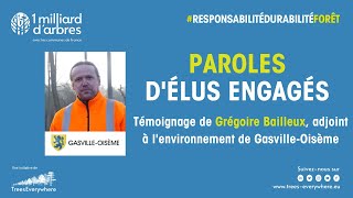 Témoignage de Grégoire Bailleux adjoint à lenvironnement de GasvilleOisème [upl. by Schlessel]