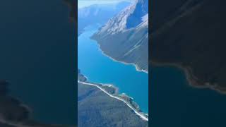 Banff Canada Helicopter Ride 🇨🇦 [upl. by Nyltiac]