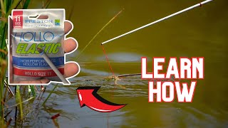 BASICS MADE EASY  POLE FISHING  HOW TO ELASTICATE A F1 SHORT KIT [upl. by Edrahs]