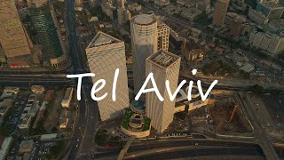 Tel aviv  Israel  Azrieli Towers  Buildings  The road  Drone  Mavik Air 2  fujifilm XT3 [upl. by Brote]