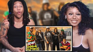 THEY WENT CRAZY AMP FRESHMAN CYPHER 2024  REACTION [upl. by Jameson569]