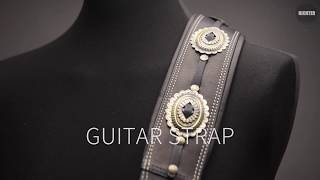 Richter Guitar Strap  Bass Strap Springbreak I Concho [upl. by Mallin163]