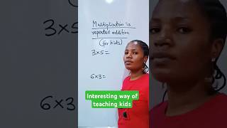 Multiplication is repeated addition See how mathshorts maths multiplicationtricks [upl. by Asirb]