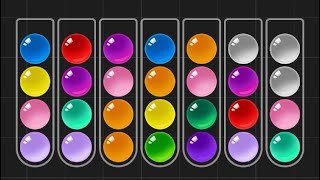 Ball Sort Puzzle  Color Game Level 108 Solution [upl. by Ahseinar]