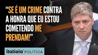 VAN HATTEM DESAFIA CHEFE DA PF EM AUDIÊNCIA SE COMETI CRIME ME PRENDA [upl. by Yggam]