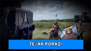 TEŽAK PORAZ NATO SNAGA LEŠEVI NA SVE STRANE RUSI IZ ZASEDE ZBRISALI KOLONU VOZILA NIKO ŽIV NIJE [upl. by Anielram]