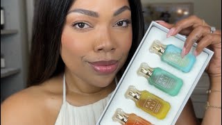 Kayali wants to take ALL our money vacay in a bottle set review 🏝️✈️☀️ [upl. by Ruelu]