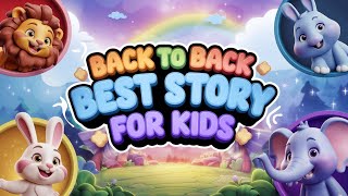 Back to Back Best Story Time  Hindi Moral Stories  Bedtime stories 3D Animated Cartoon for kids [upl. by Alicul826]