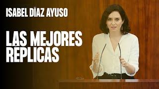 Las mejores réplicas de Ayuso a la izquierda [upl. by Suravat]