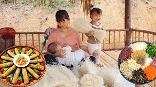 Complete the process of making traditional Vietnamese pho  Cooking  Trieu Thi Dung [upl. by Anyt]