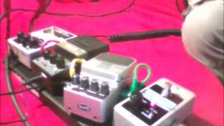 My Pedaltrain Nano Pedalboard amp some fave pedals [upl. by Okubo]