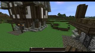 Minecraft Tutorial  Mittelalterliche Metzgerei [upl. by Suisyola897]