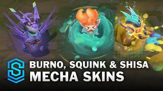 Burno Squink amp Shisa Mecha Skins  Little Legends [upl. by Ayekim]