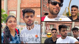 The first day of my college  GNA UNIVERSITY  College life vlog [upl. by Esmerolda]