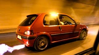 Peugeot 106 GTI  Otoban Faresi REMUS [upl. by Mohun]