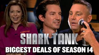 Shark Tank US  Top 3 Biggest Deals From Season 14 [upl. by Verity]