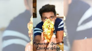 PARMESAN GARLIC CHICKEN WINGS  Juicy Parmesan Garlic Wings [upl. by Esadnac]