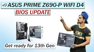 ASUS PRIME Z690P WIFI D4 BIOS UPDATE [upl. by Damian]