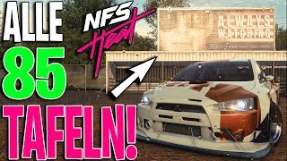 Alle 85 Plakatwände in NFS HEAT  All 85 Billboards locations  Guide [upl. by Tiffani779]