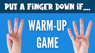 Put A Finger Down Game  Fun Ice Breaker Game [upl. by Eilis]